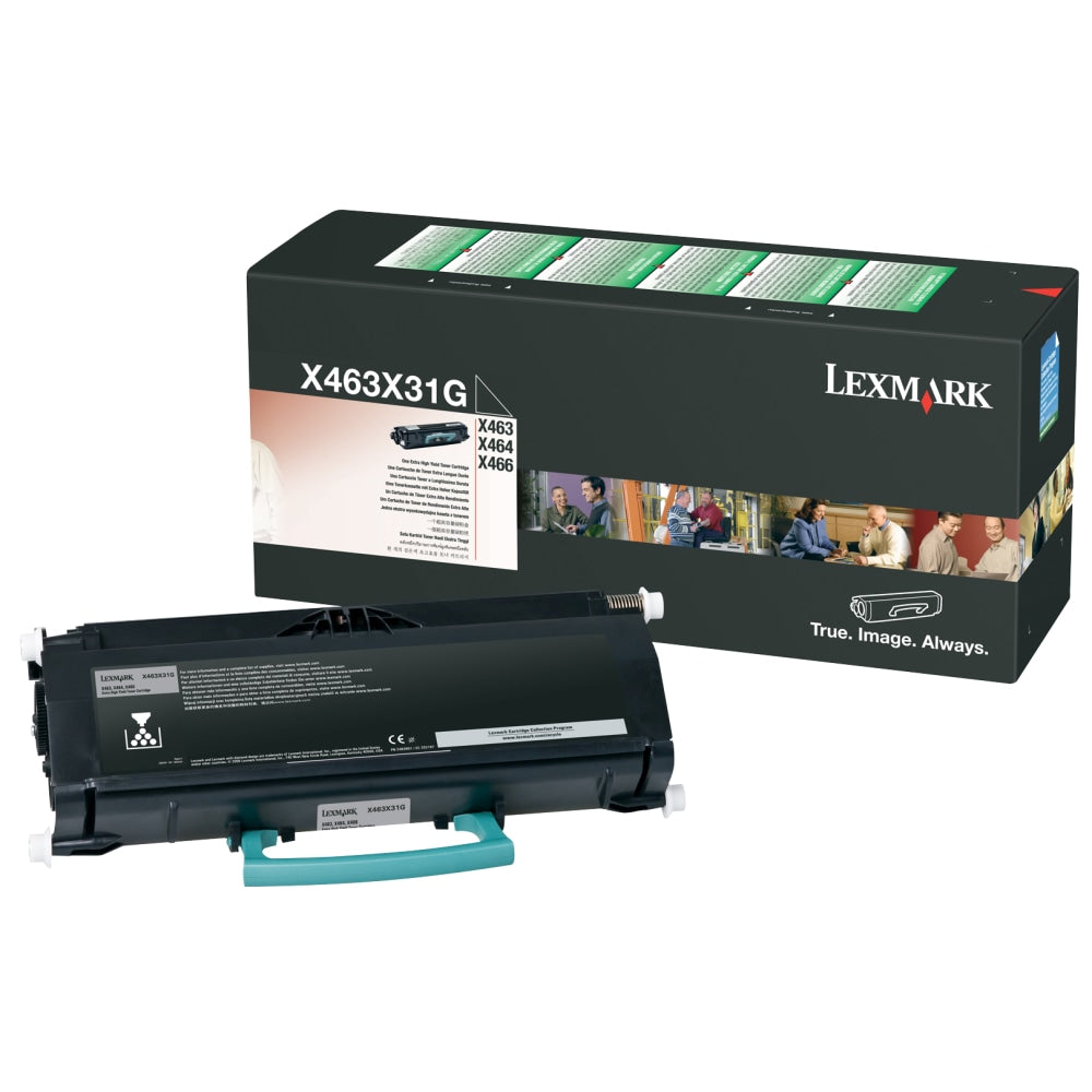 Lexmark X463X31G Black Extra-High Yield Black Toner Cartridge