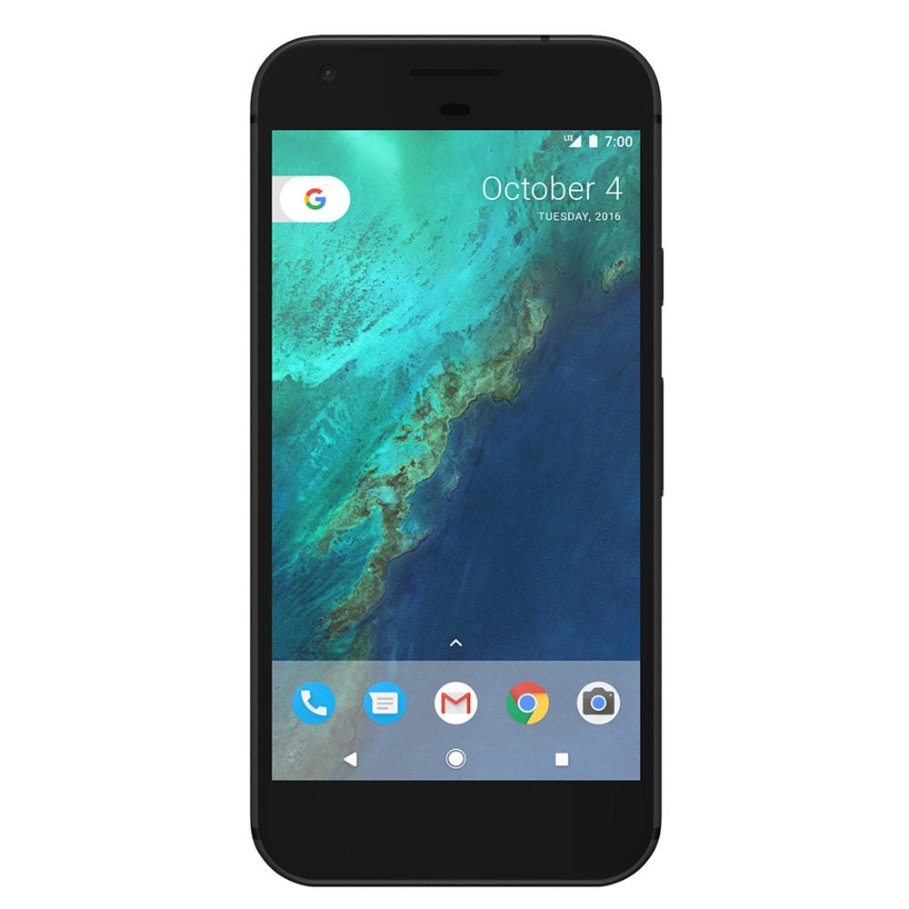 Google Pixel XL Cell Phone, Just Black, PGN100021