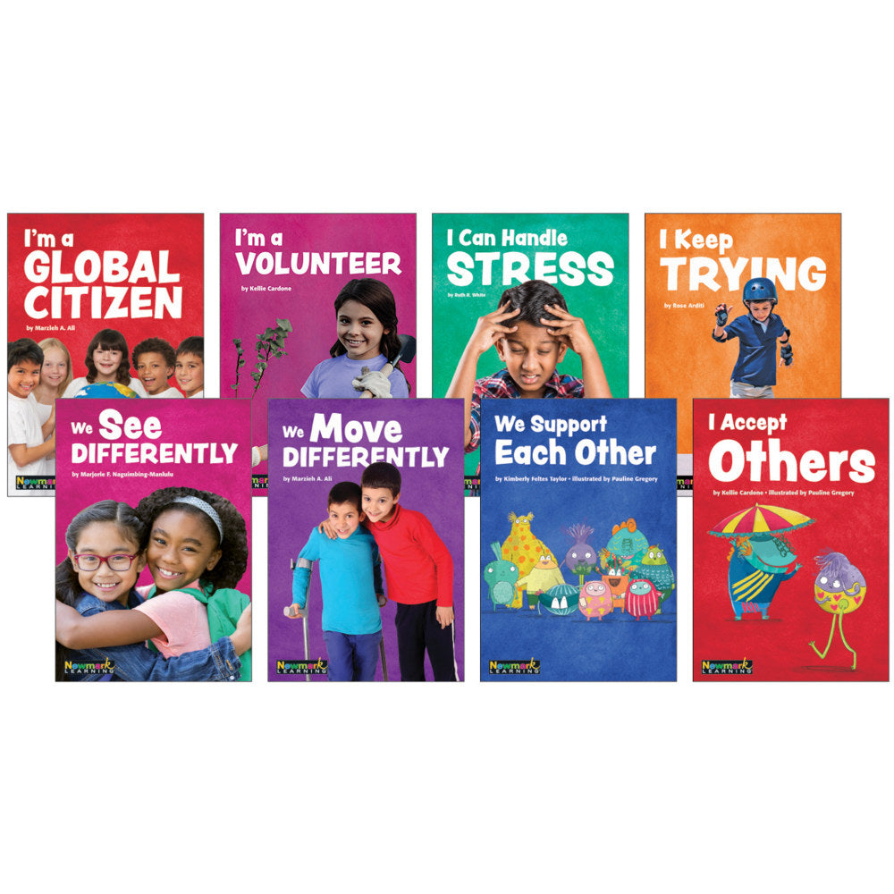 Newmark Learning MySELF Complete Single-Copy Small Books, Grades 1-2, Set Of 24 Titles