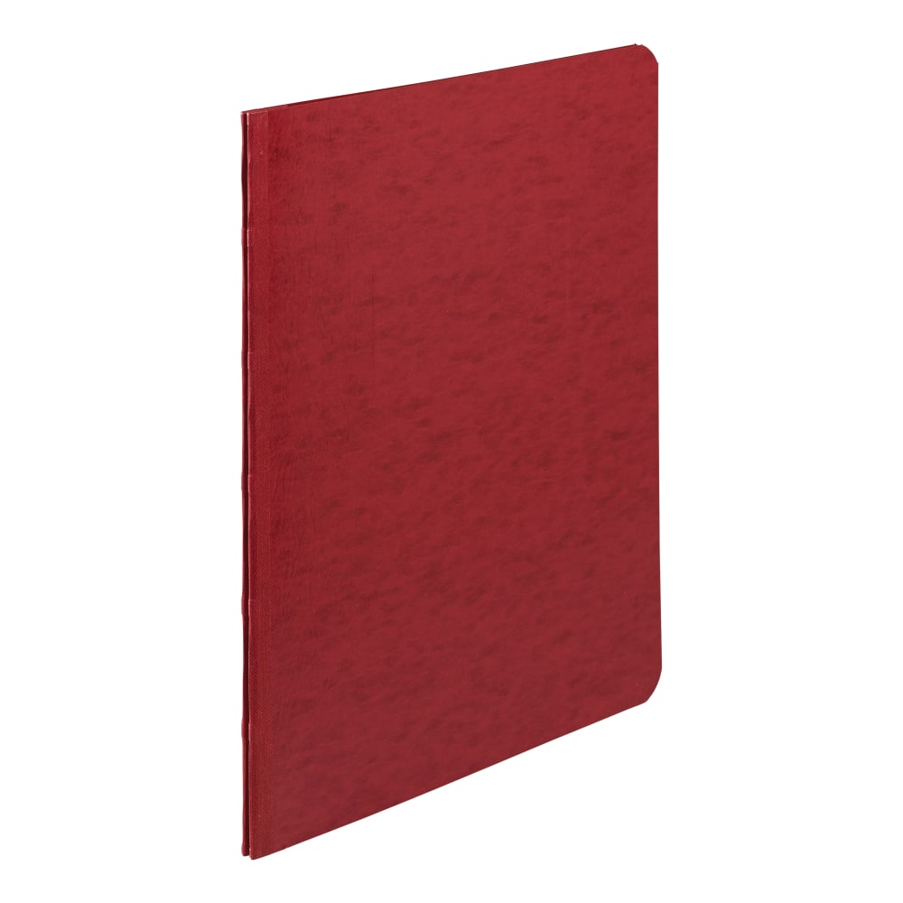 ACCO Presstex Binder, Side Bound, 11in x 8 1/2in, 60% Recycled, Executive Red