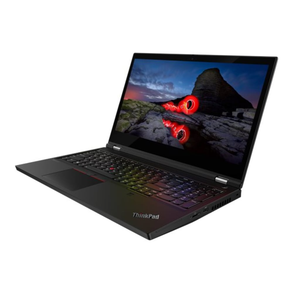 Lenovo ThinkPad P15 Gen 1 20ST003XUS 15.6in Mobile Workstation - Full HD - Intel Core i7 (10th Gen) i7-10750H Hexa-core (6 Core) 2.60 GHz - 16 GB RAM - 512 GB SSD - Glossy Black - Windows 10 Pro - NVIDIA Quadro T1000 with 4 GB