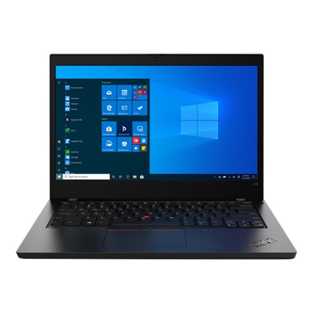 Lenovo ThinkPad L14 Gen1 20U5004UUS 14in Laptop - AMD Ryzen 7 PRO 4750U Octa-core 1.70 GHz - 8 GB RAM - 256 GB SSD - Glossy Black - Windows 10 Pro - AMD Radeon Graphics