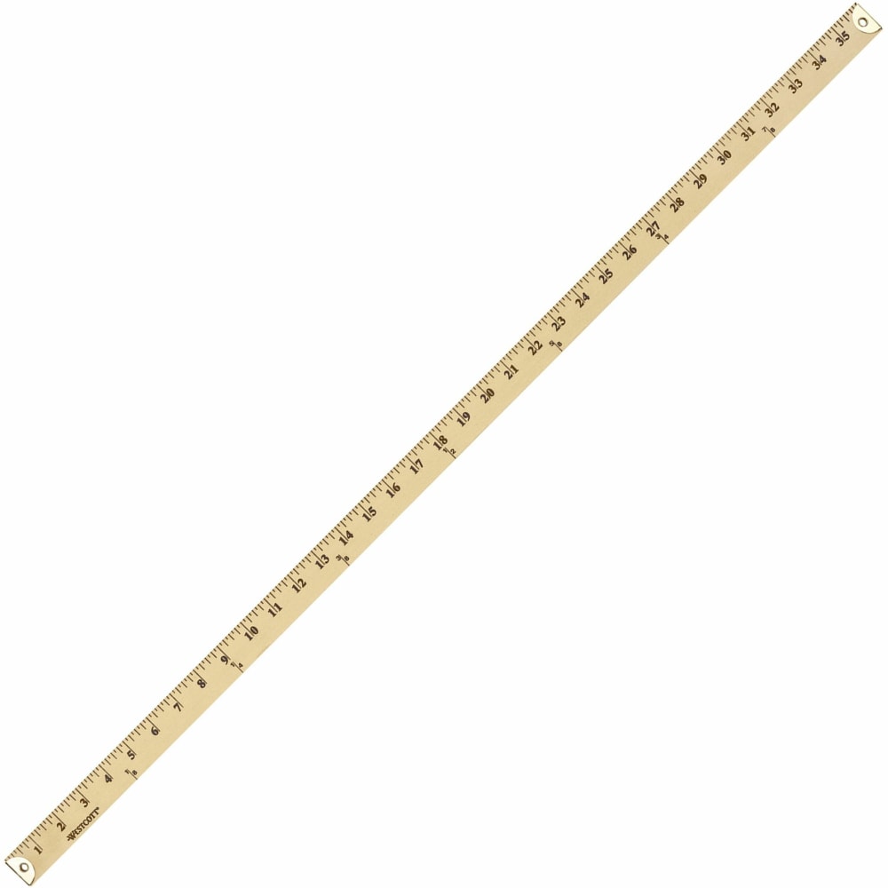 Westcott Extra Heavy-Duty Wood Yardstick