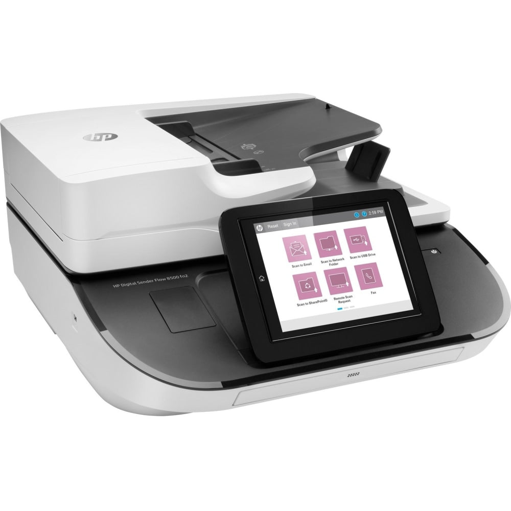 HP Digital Sender 8500 Sheetfed Scanner - 600 dpi Optical - 24-bit Color - 8-bit Grayscale - 92 ppm (Mono) - 184 ppm (Color) - USB