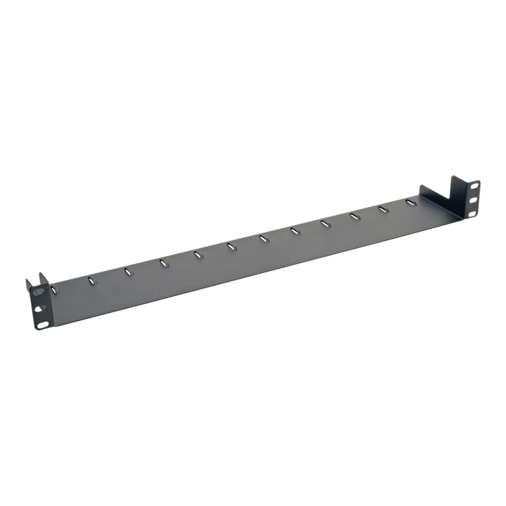 Tripp Lite 1U Horizontal Rack Server Cabinet Mount Cable Management Tray - Rack cable management tray - black - 1U - 19in