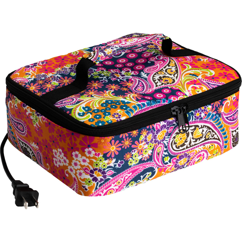 HOTLOGIC Portable Personal Mini Oven, Paisley