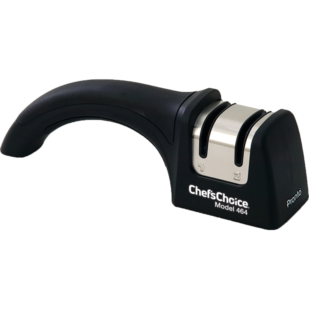 Edgecraft Chefs Choice Pronto Diamond Hone Manual Knife Sharpener, Black