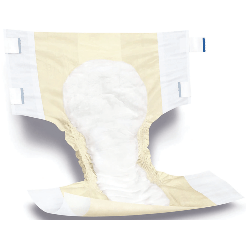 Comfort-Aire Disposable Briefs, X-Large, 59 - 66in, Beige, Bag Of 20, Case Of 3 Bags