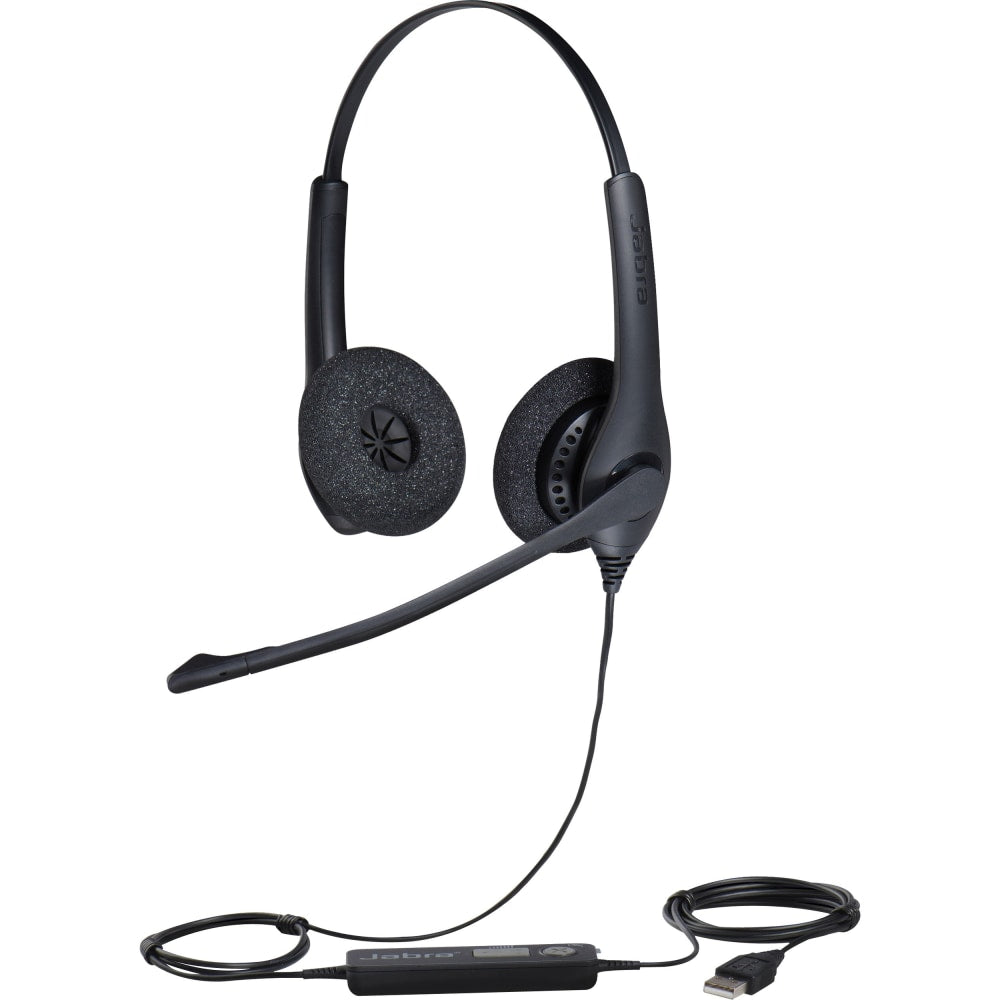 Jabra BIZ 1500 Duo - Headset - on-ear - wired - USB