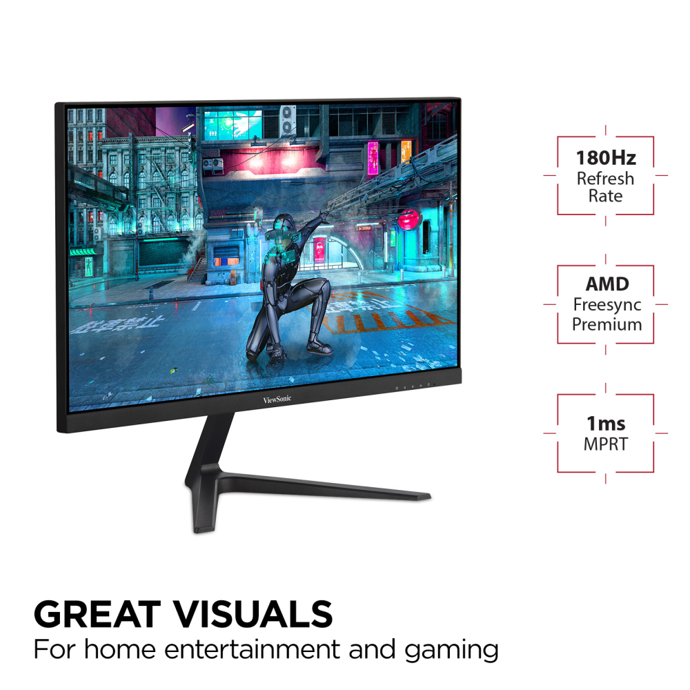 ViewSonic OMNI VX2718-P-MHD 27in Full HD Gaming Monitor with FreeSync Premium