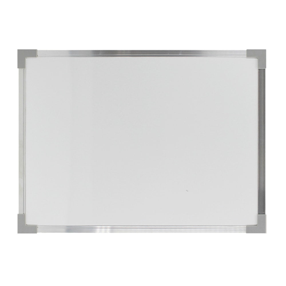 Crestline Products Dry-Erase Whiteboard, 36in x 48in, Silver Aluminum Frame