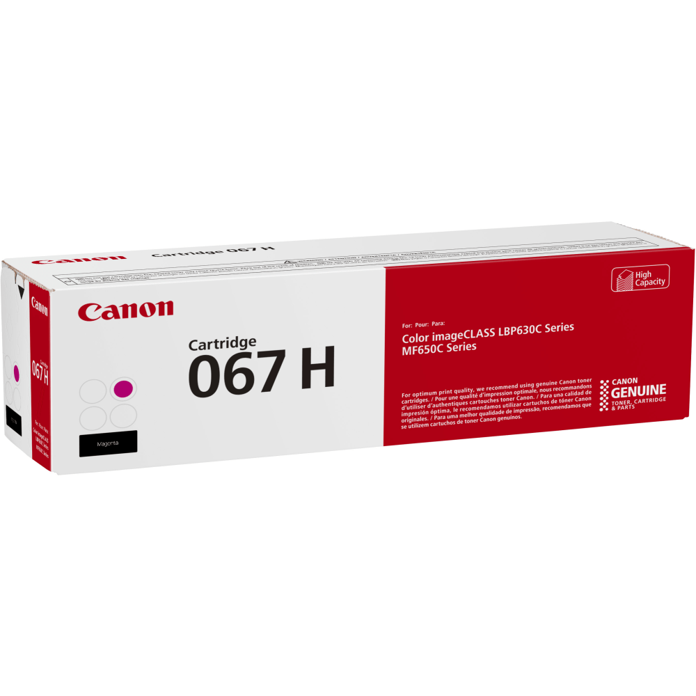 Canon 67 Magenta High Yield Toner Cartridge, 5104C001