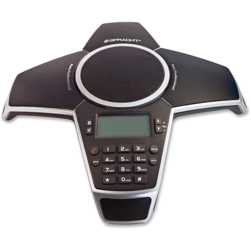 Spracht Aura Professional Conference Phone, Black, 1C4058