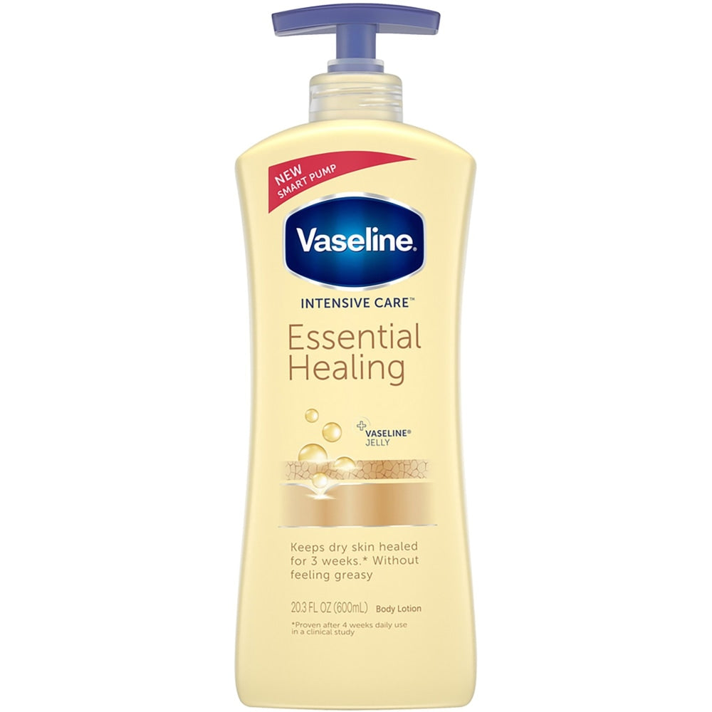 Vaseline Intensive Care Lotion - Lotion - 20.30 fl oz - For Dry Skin - Applicable on Body - Moisturising, Absorbs Quickly, Non-greasy - 4 / Carton