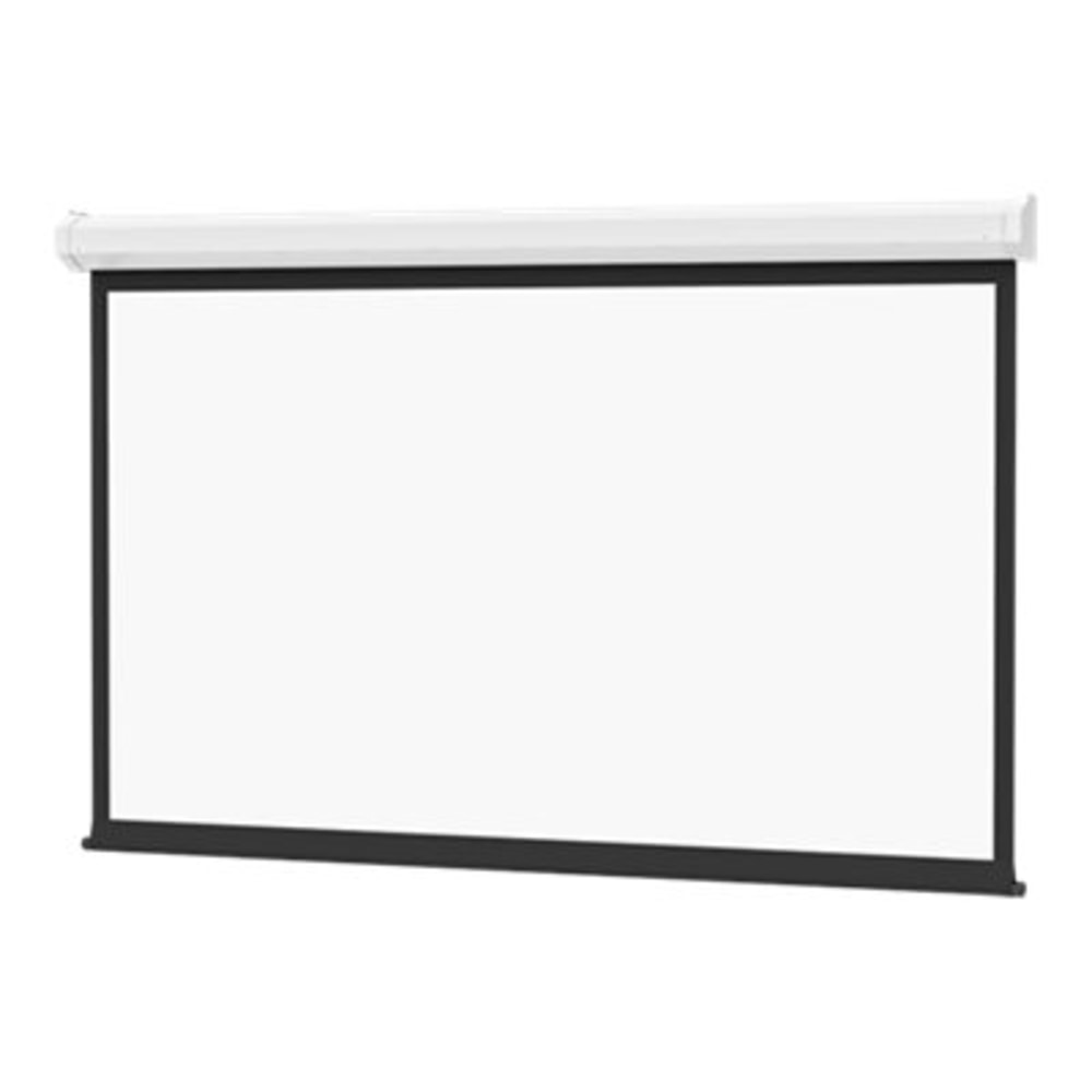 Da-Lite Cosmopolitan Electrol Wide Format - Projection screen - ceiling mountable, wall mountable - motorized - 120 V - 130in (129.9 in) - 16:10 - Matt White - white