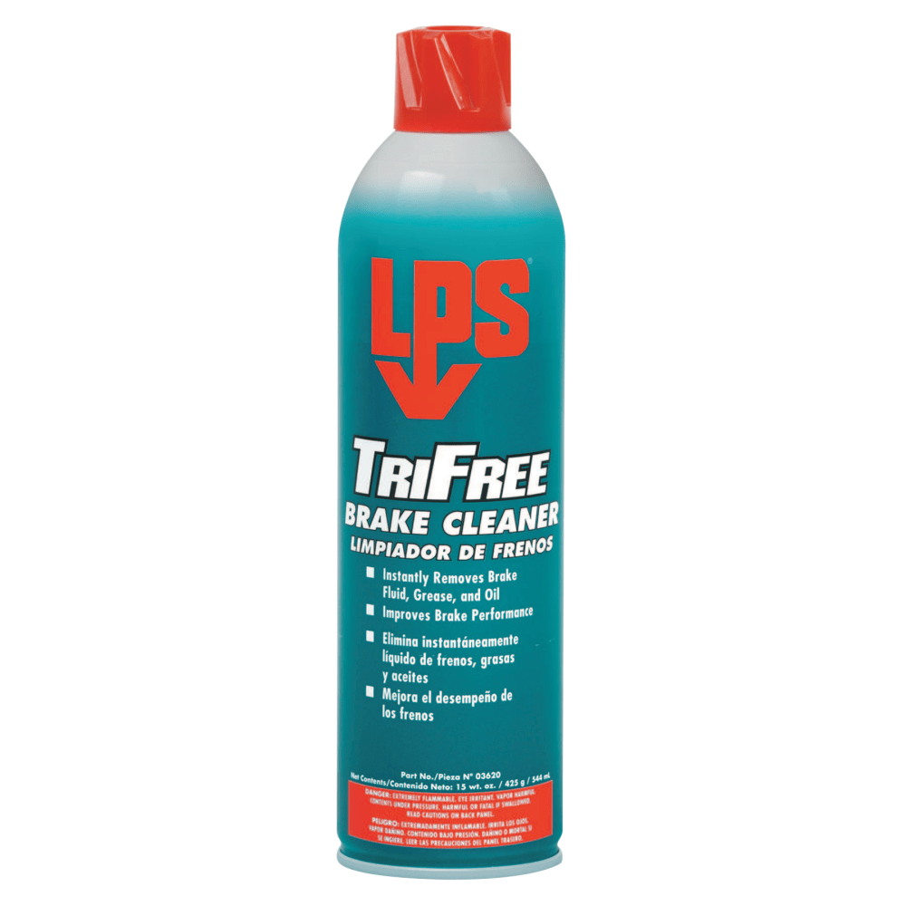 LPS TriFree Aerosol Brake Cleaner, 15 Oz Can, Case Of 12