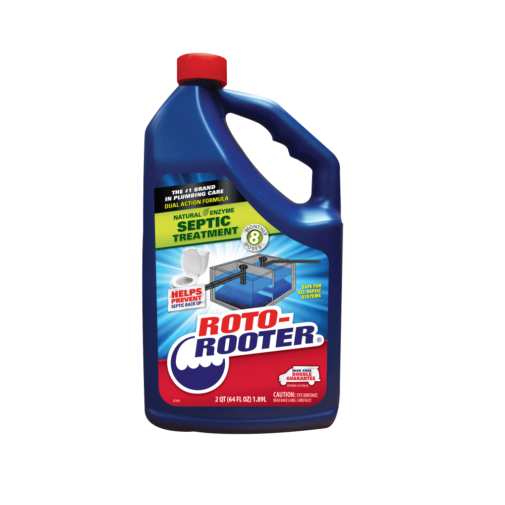 Rust-Oleum Roto Rooter Septic Treatment, 64 Oz, Case Of 4 Bottles