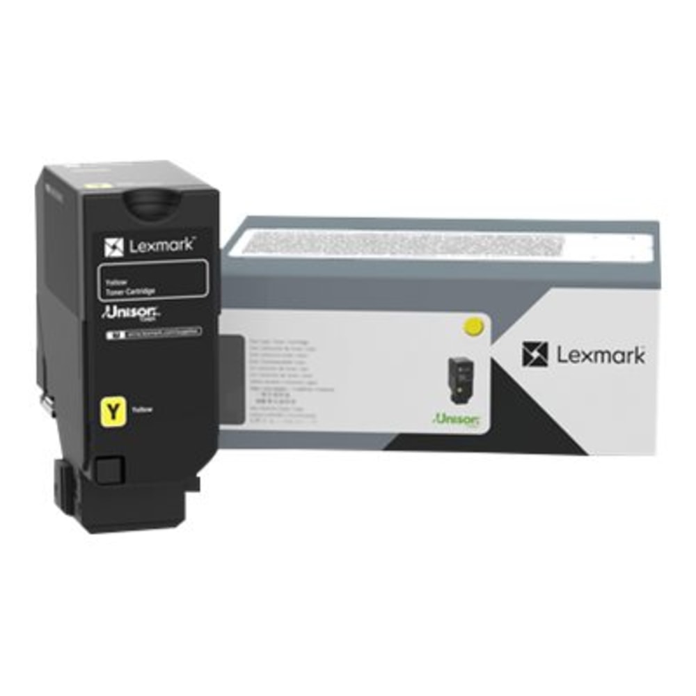 Lexmark Unison Original Laser Toner Cartridge - Yellow Pack - 12500 Pages