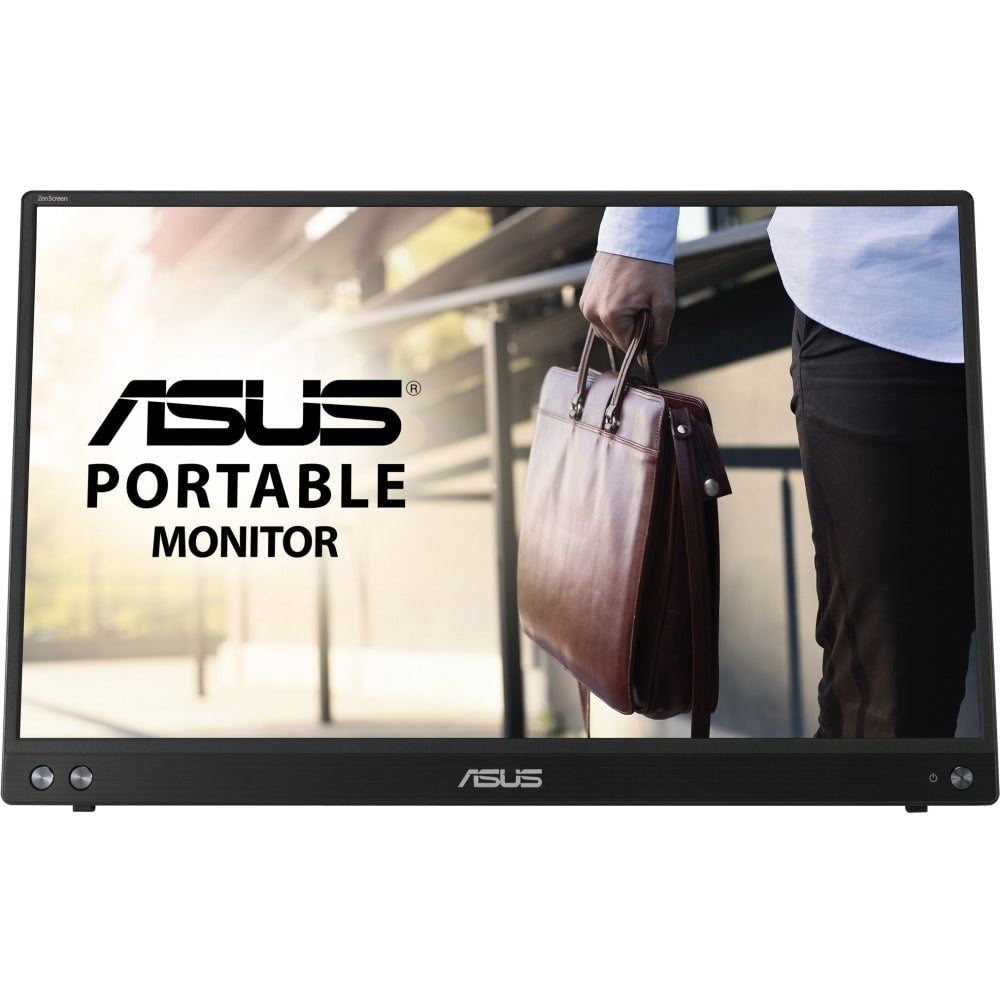 Asus ZenScreen MB16ACV 16in Class LCD Monitor - 16:9 - Silver - 15.6in Viewable - In-plane Switching (IPS) Technology - LED Backlight - 1920 x 1080 - 250 Nit Typical - 5 ms - GTG Refresh Rate