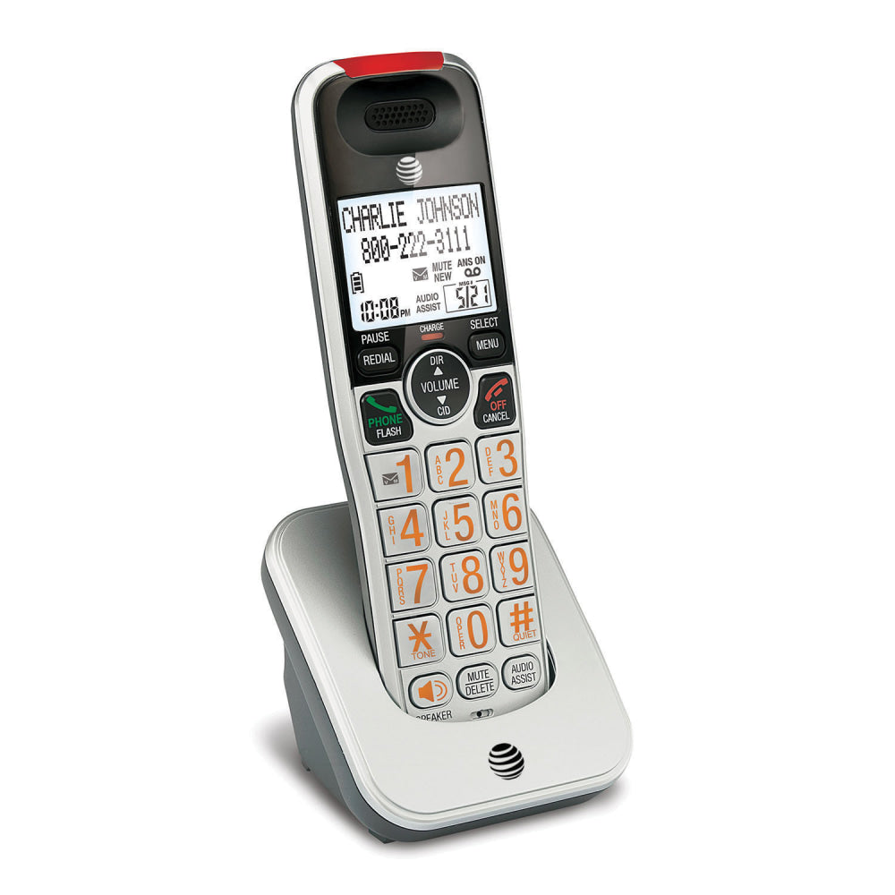 AT&T Accessory Handset With Caller ID/Call Waiting, Silver, ATTATCRL30102