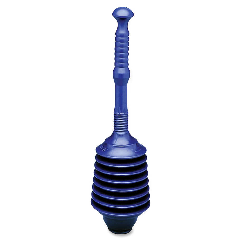 Impact Deluxe Professional Plunger - 2.75in Cup Diameter - Polyethylene - Dark Blue