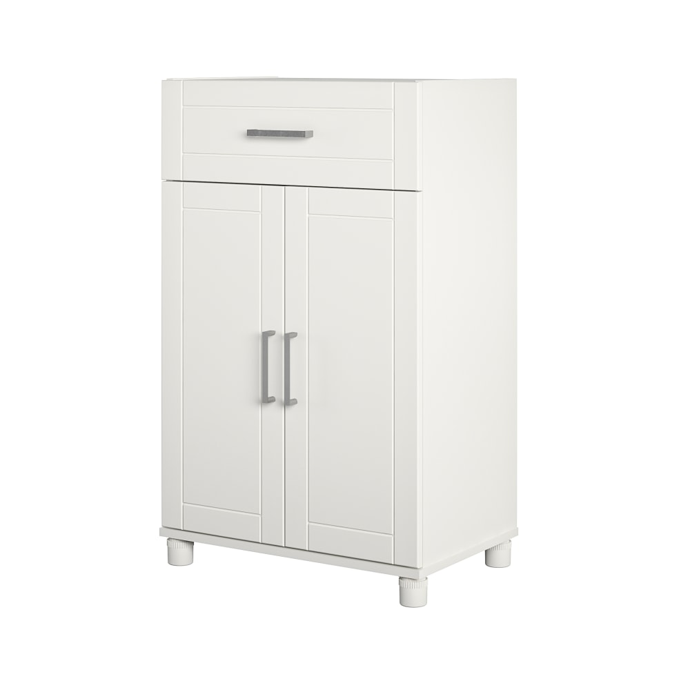 Ameriwood Home Callahan Base Storage Cabinet, 39-1/4inH x 23-1/2inW x 15-7/16inD, White