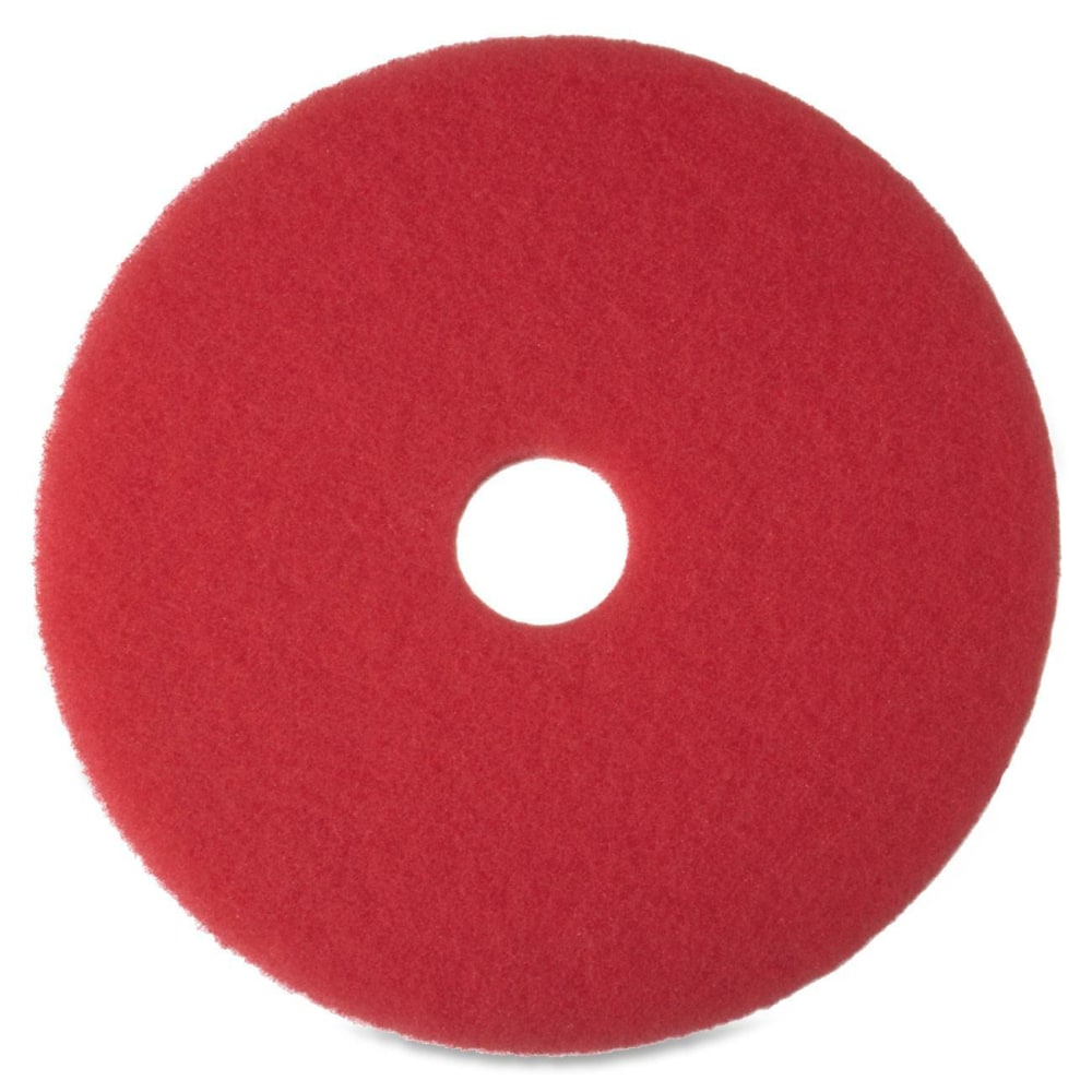 Niagara Red Buffing Pad 5100N, 20 Inch Diameter, 5/Case