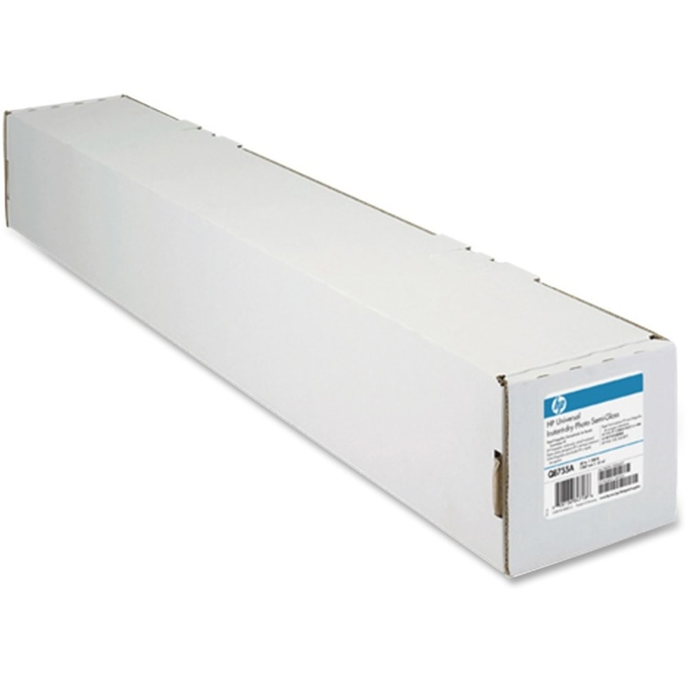 HP Q6581A Universal Instant-Dry Gloss Wide Format Roll, 42in x 100ft, 50.5 Lb