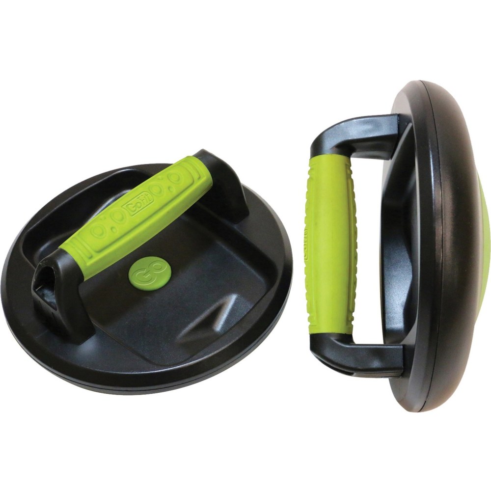 GoFit Pivoting Push-up Pods - Rubber