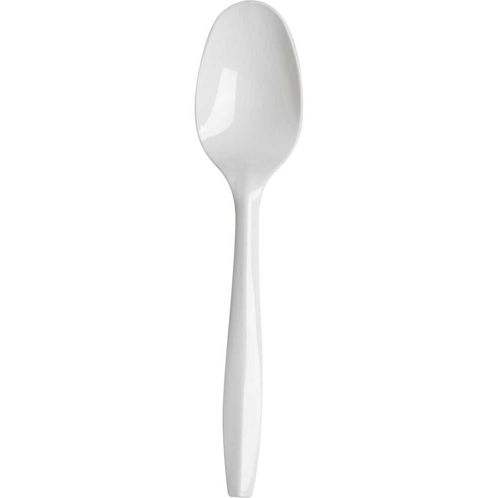 Dixie Bulk Case Spoons, White, Case Of 1,000