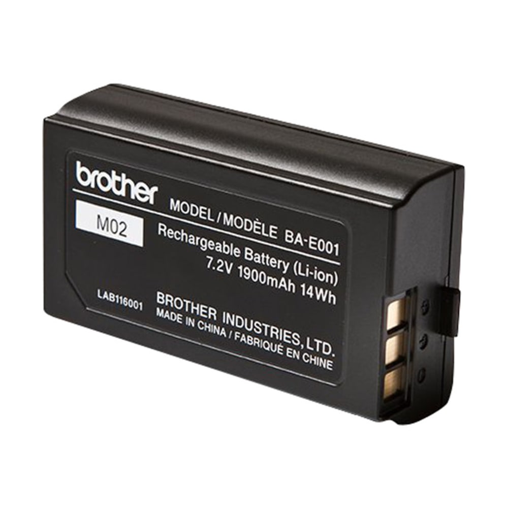 Brother Rechargeable Li-ion Battery Pack - For Handheld Device - Battery Rechargeable - 1900 mAh - 14 Wh - 7.2 V DC - 1 Each