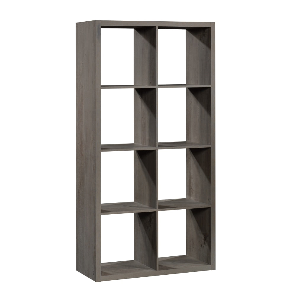 Sauder Select 58inH 8-Cube Storage Bookcase, Mystic Oak