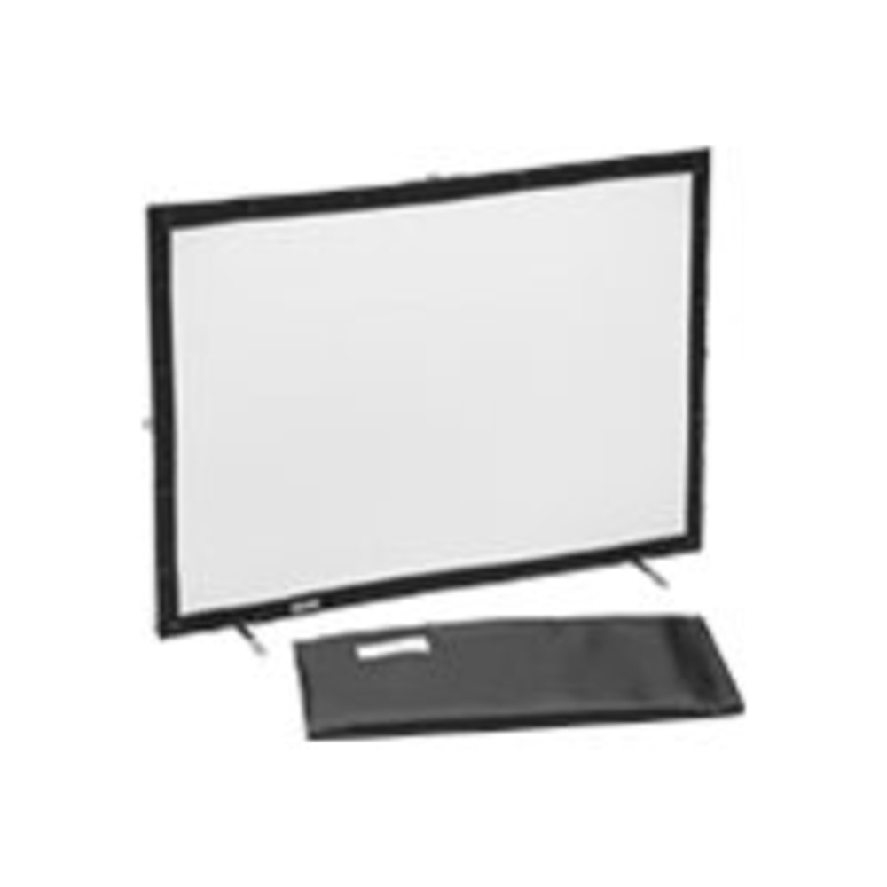 Da-Lite Fast-Fold Mini-Fold - Projection screen - rear - Da-Tex