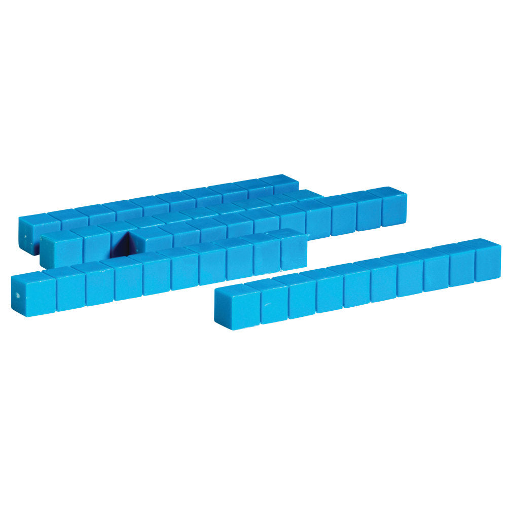 Learning Resources Base 10 Rod Set, 7/16inH x 7/16inW x 3 15/16inD Blue, Pre-K - Grade 12