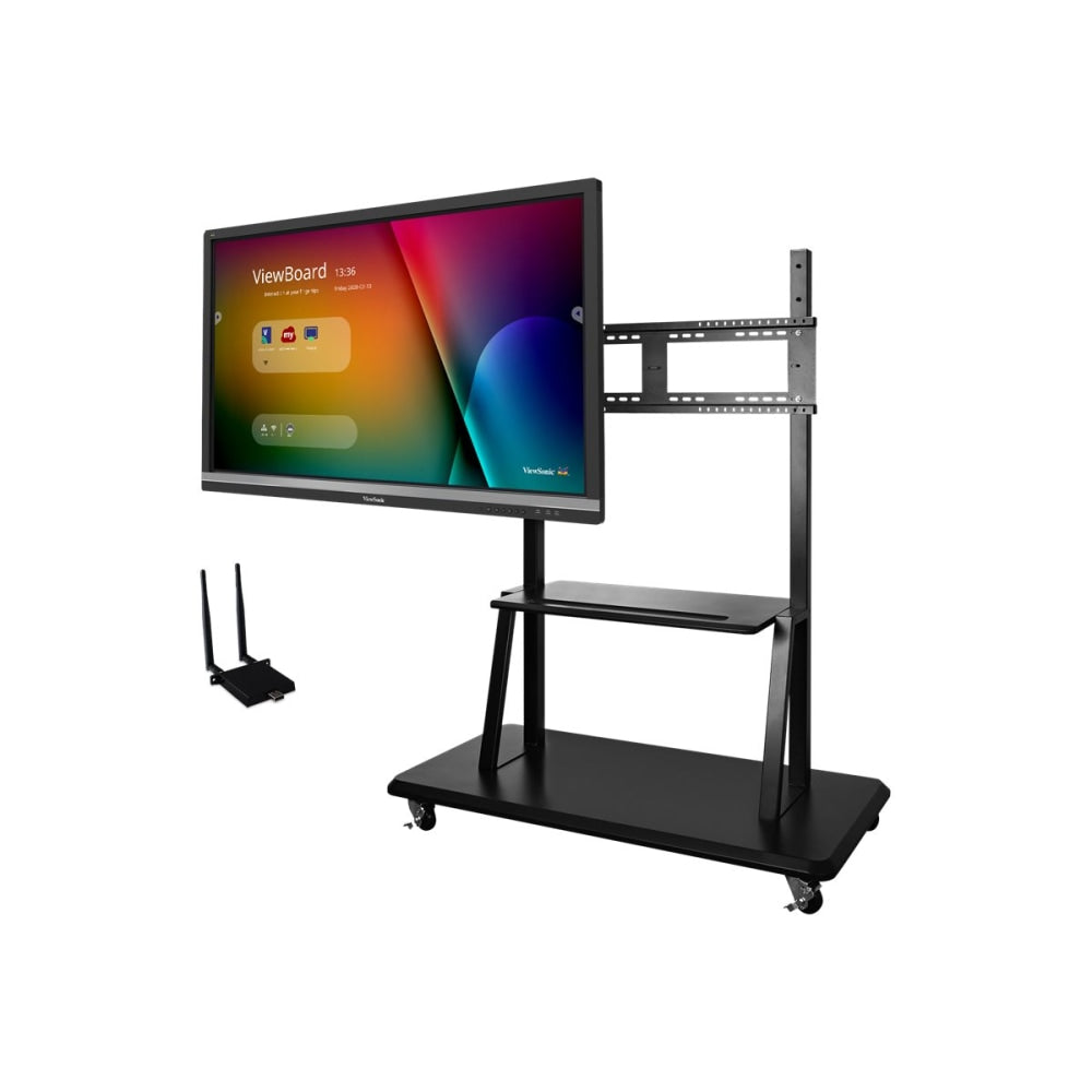 Viewsonic IFP5550-E2 - 55in ViewBoard 4K Ultra HD Interactive Flat Panel Bundle - 55in LCD - ARM Cortex A53 1.20 GHz - 2 GB - Infrared