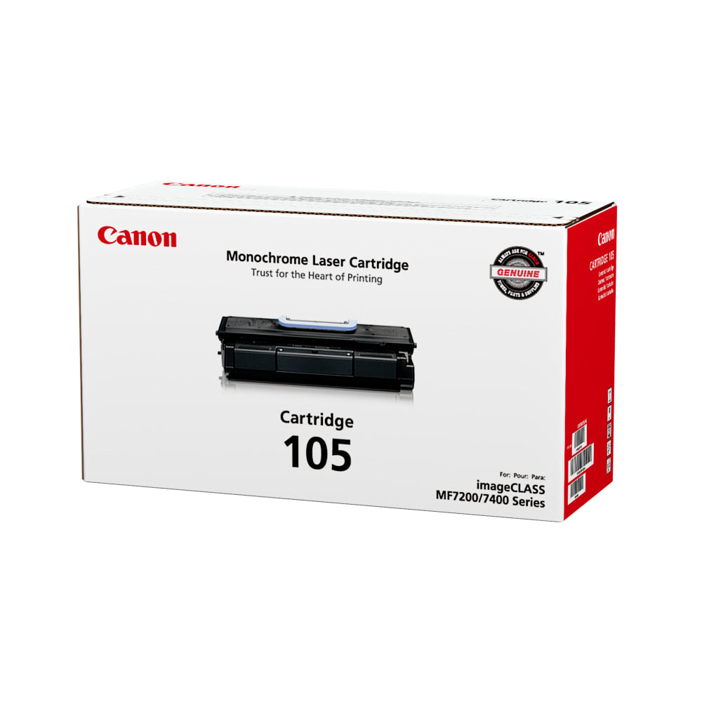 Canon 105 Black Toner Cartridge, 0265B001