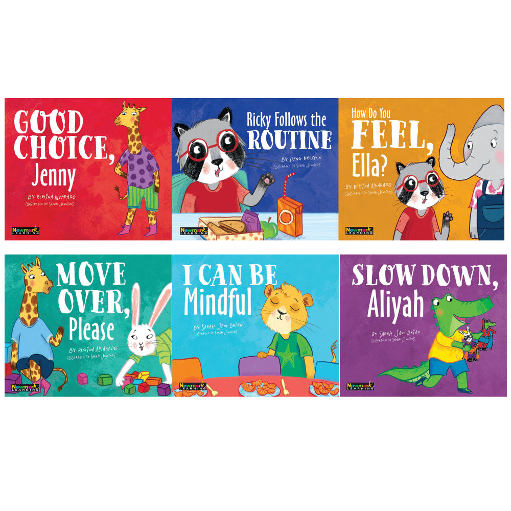 Newmark Learning MySELF Readers, I Am Self-Aware, Set Of 6 Readers