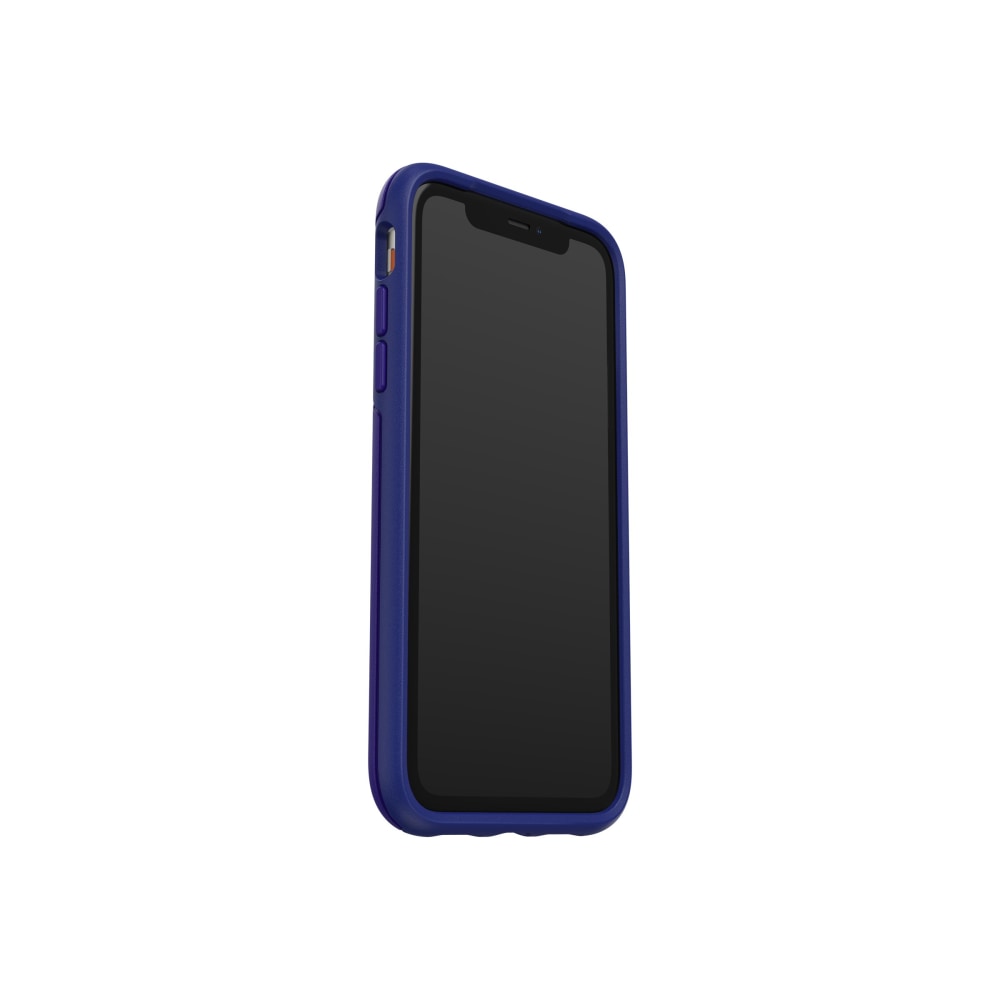 OtterBox Symmetry Series - Back cover for cell phone - polycarbonate, synthetic rubber - sapphire secret blue - for Apple iPhone 11