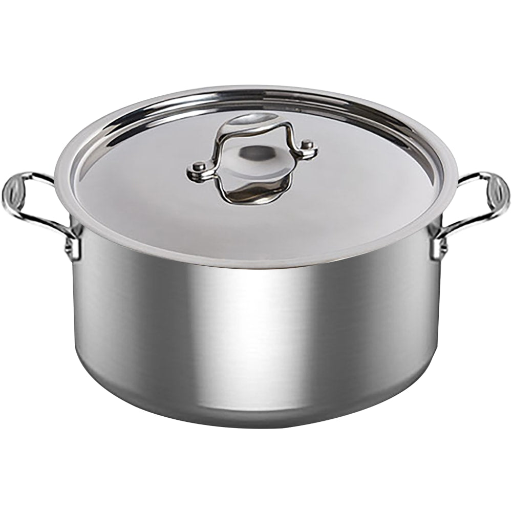 Vollrath NUCU Stainless Steel Stock Pot, 9.5 Qt, Silver