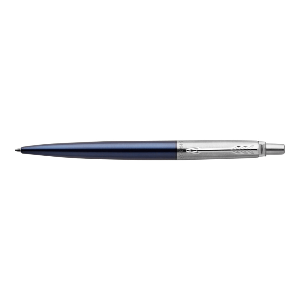 Parker Jotter Ballpoint Pen, Medium Point, Royal Blue Barrel, Blue Ink