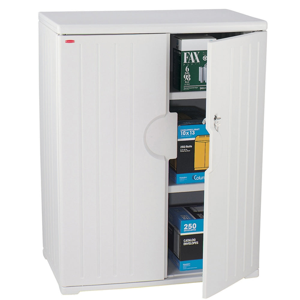 Iceberg OfficeWorks Storage Cabinet, 46inH x 36inW, Platinum