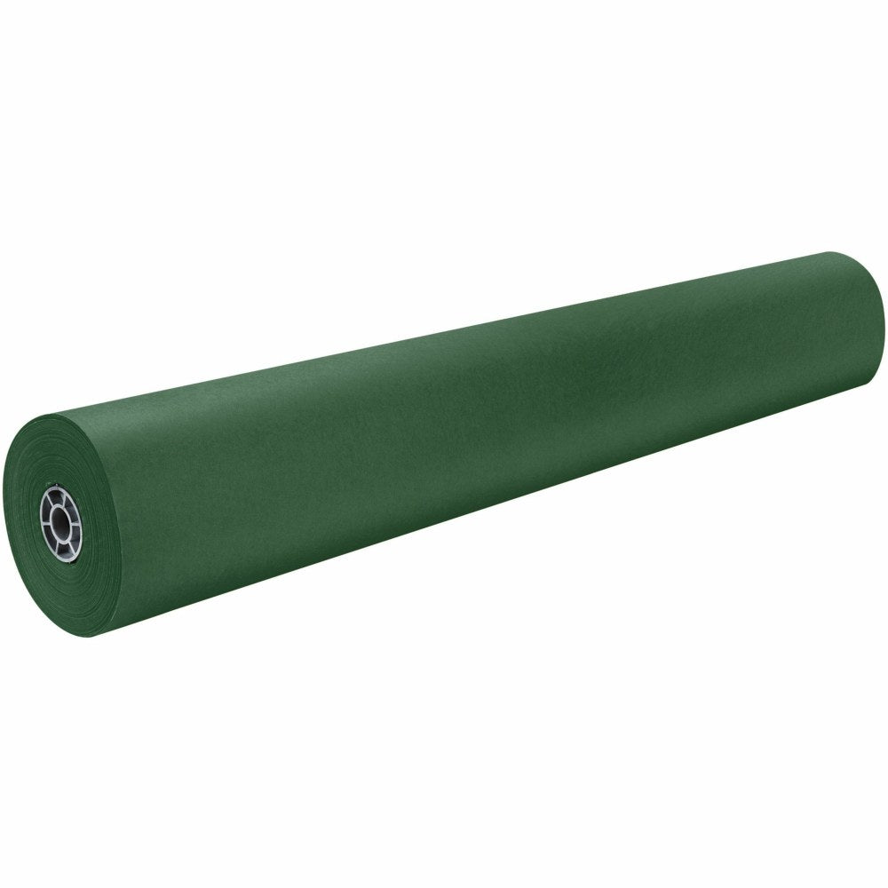 Pacon Rainbow Duo-Finish Kraft Paper Roll, 36in x 1000ft, Emerald