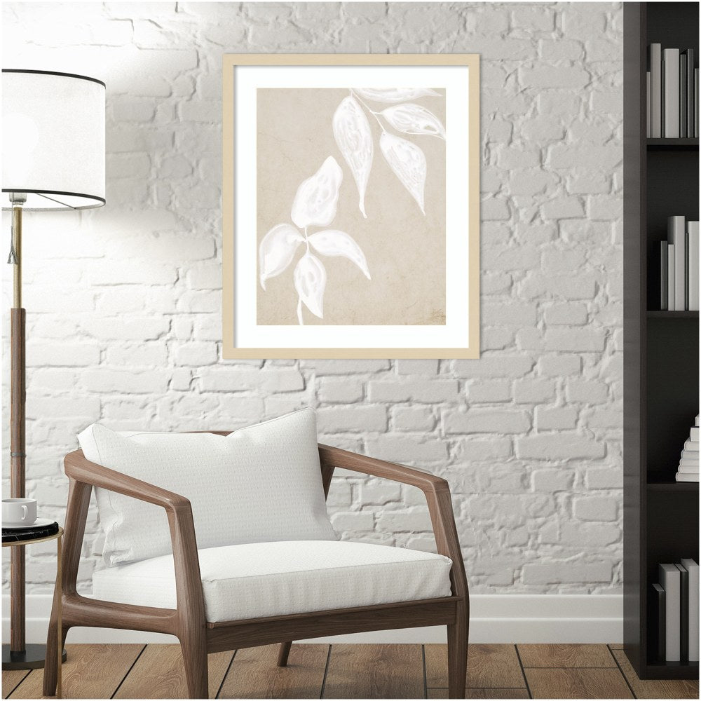 Amanti Art Paper Bark I by Urban Road Wood Framed Wall Art Print, 21inW x 25inH, Natural