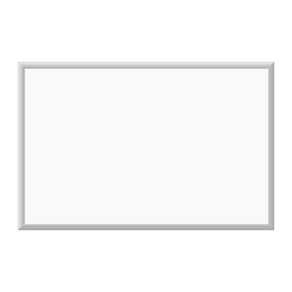 U Brands Magnetic Dry-Erase Board, 35in x 23in, Silver Aluminum Frame