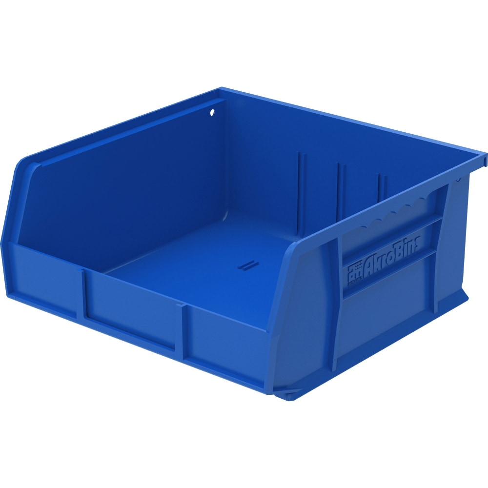 Akro-Mils AkroBin Storage Bin, Small Size, Blue, 5in x 11in x 10-7/8in