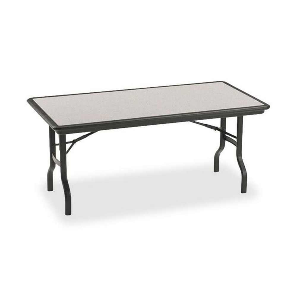 Iceberg IndestrucTable Folding Table, 30in x 96in, Granite