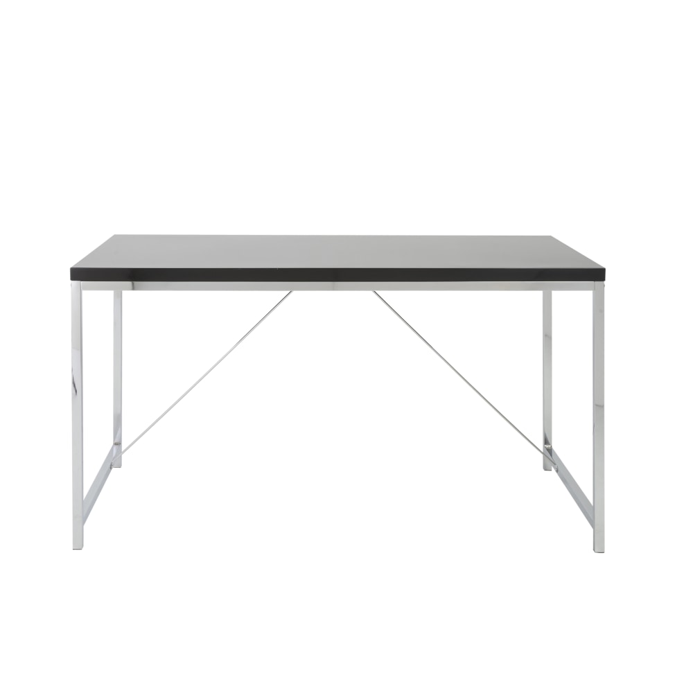 Eurostyle Gilbert 54inW Writing Desk, Black