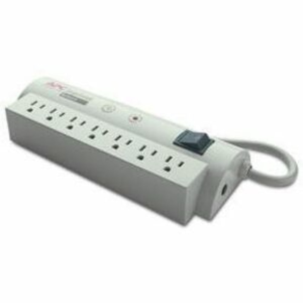 APC by Schneider Electric SurgeArrest Network 7 Outlets 120V - 1680 J - 120 V Input - 120 V AC Output - 26 kA - 6 ft