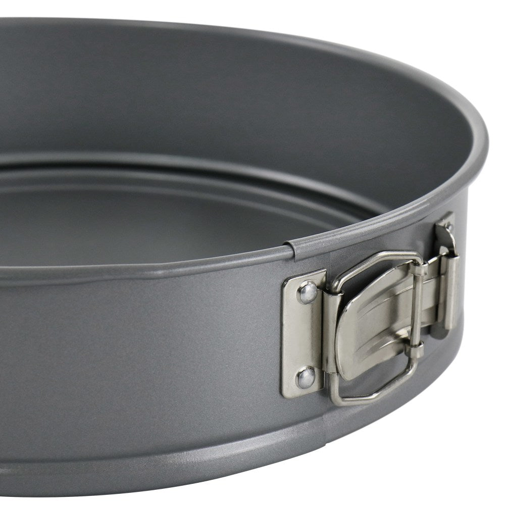 Martha Stewart Carbon Steel Springform Pan, 10in, Gray