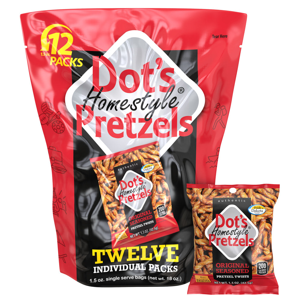 Dot's Original Pretzel Twists, 1.5 Oz, Pack Of 24